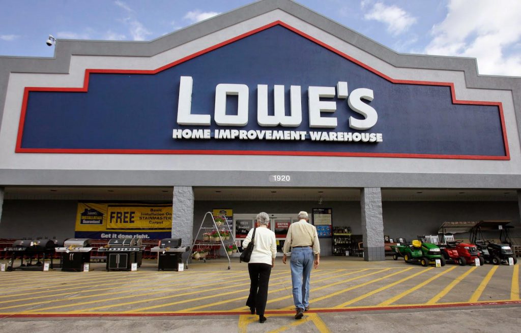 lowes stock