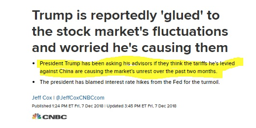 donald trump stock market