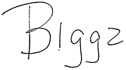 Tim Biggam signature